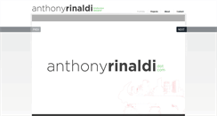 Desktop Screenshot of anthonyrinaldi.com